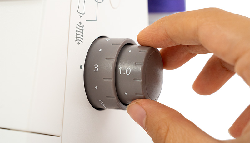 Janome AT2000D Differential feed ratio